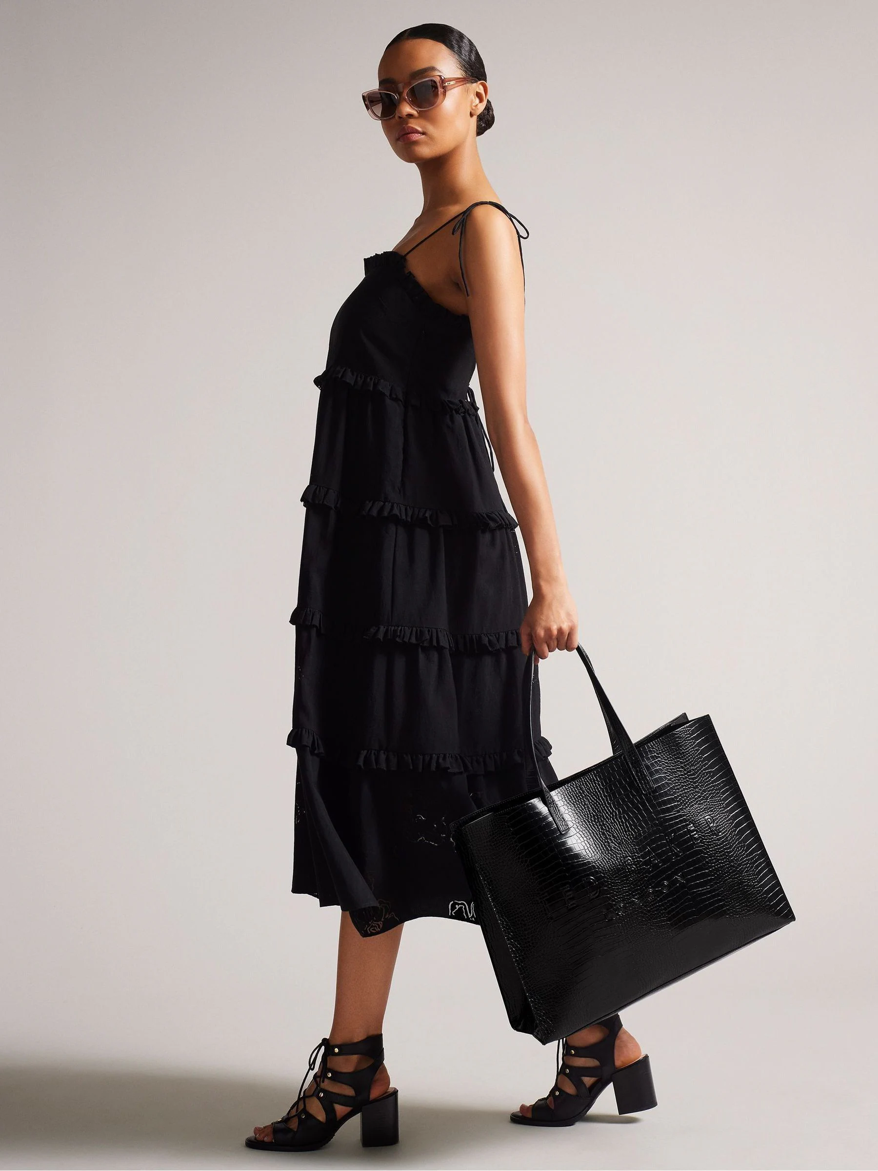 Ted Baker - Seacon - Tas met klein icoontje en kruisjesmotief