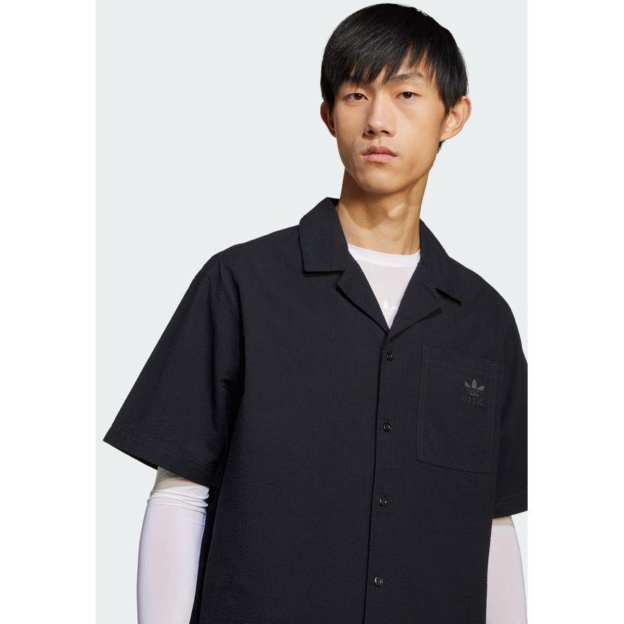 Adidas Original Chemise manches courtes Essentials Seersucker