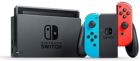 Nintendo Switch Console Blauw/Rood