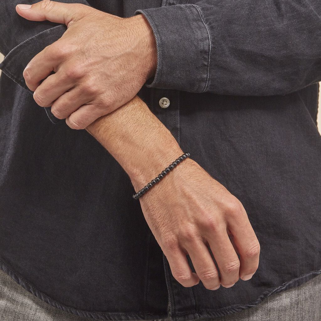 Bracelet Acier Noir Daryll