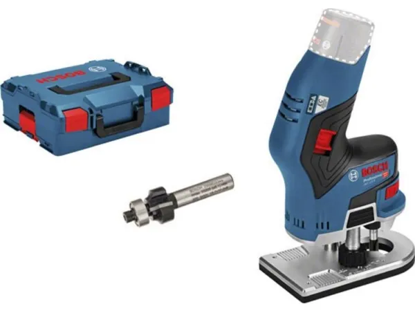 Bosch AKKUKANTFRÆSER GKF 12V-8 SOLO L-BOXX - Uden batteri og lader