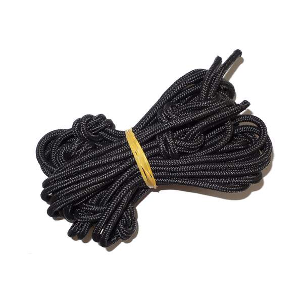 Opphengstau 5mm Sort