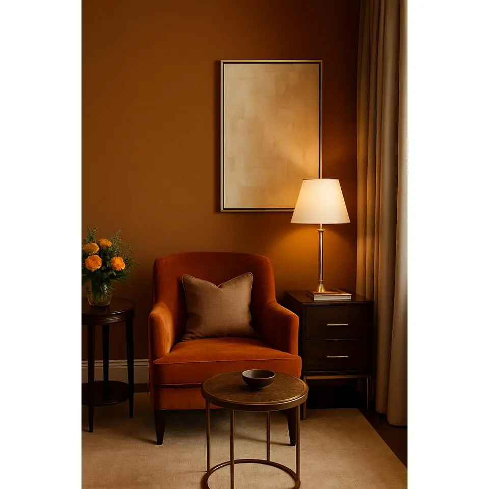 Dutch Wallcoverings Vliesbehang Linen & Textures uni - goud - 10,05m x 53cm