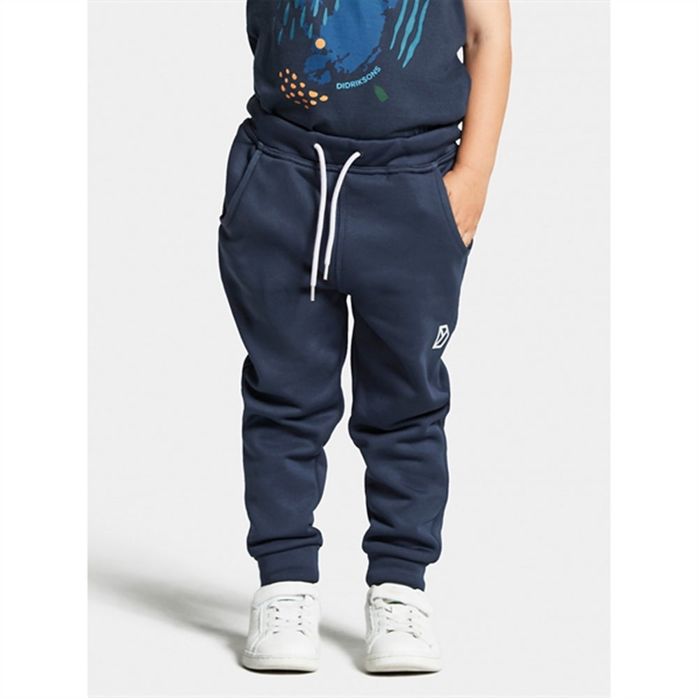 Corin Navy Sweatpants - Didriksons → Luksusbaby.dk