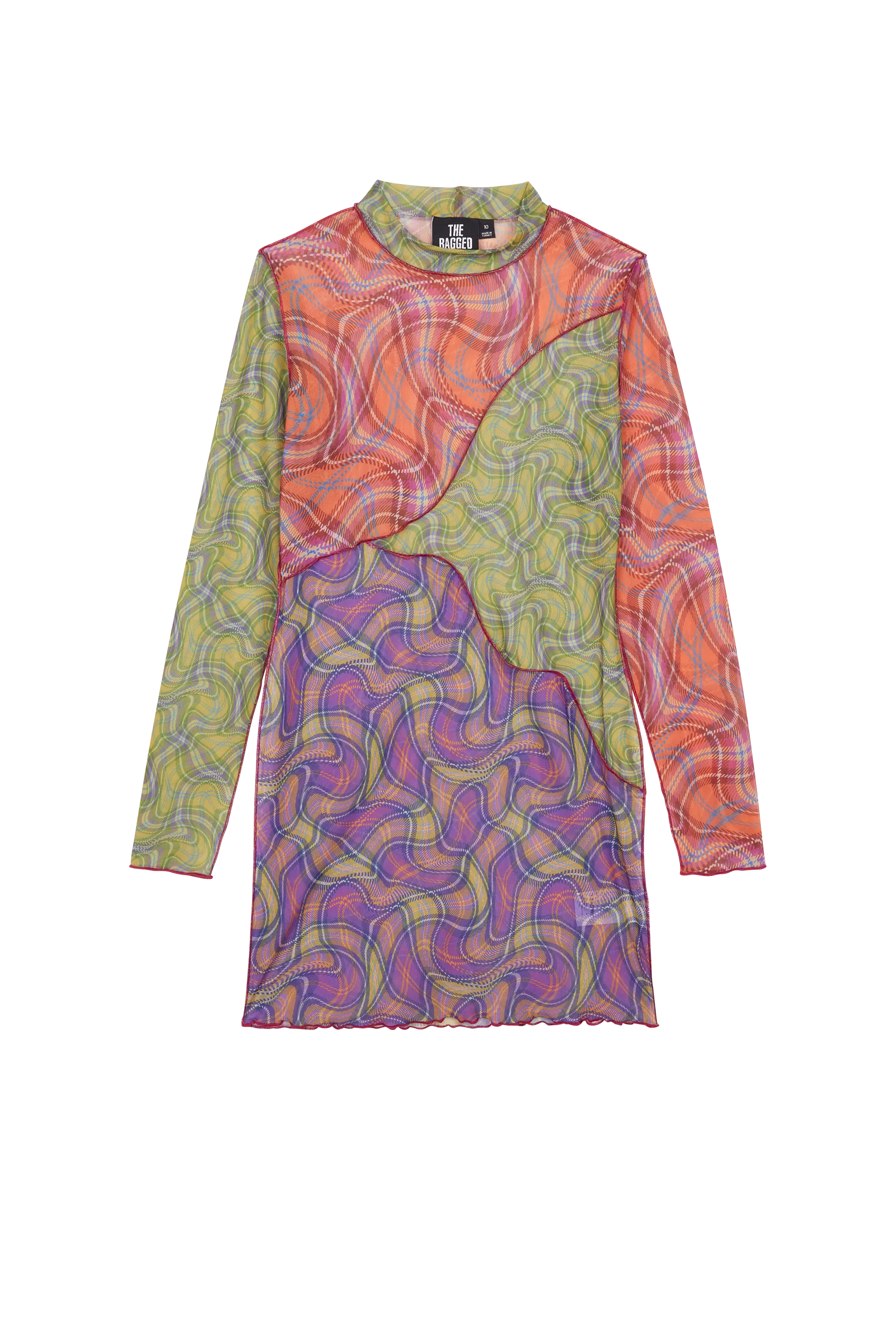 RAGGED PRIEST Robe courte ZOMBIE Multicolore