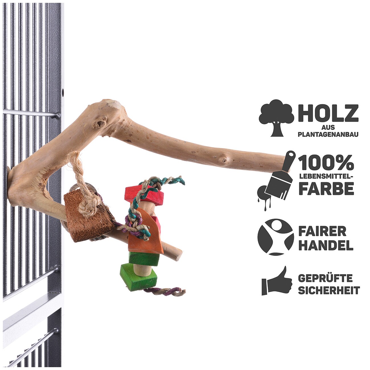 Java Kletter- und Sitzstange