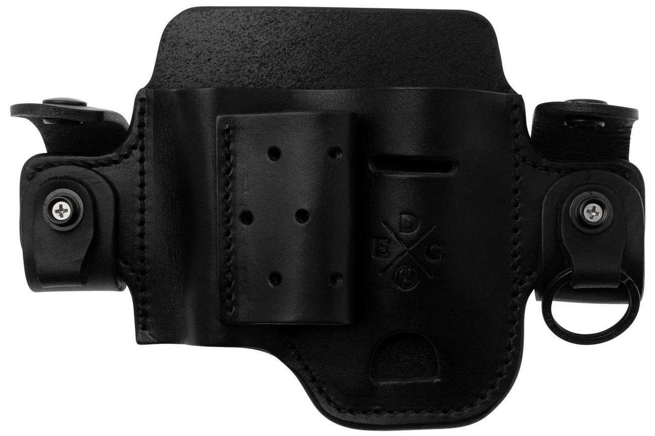 1791 EDC Heavy Duty Action-Snap Large Flex Tool Organizer EDC-HD-AS-LF-BLK-A Black, lederen riemholster