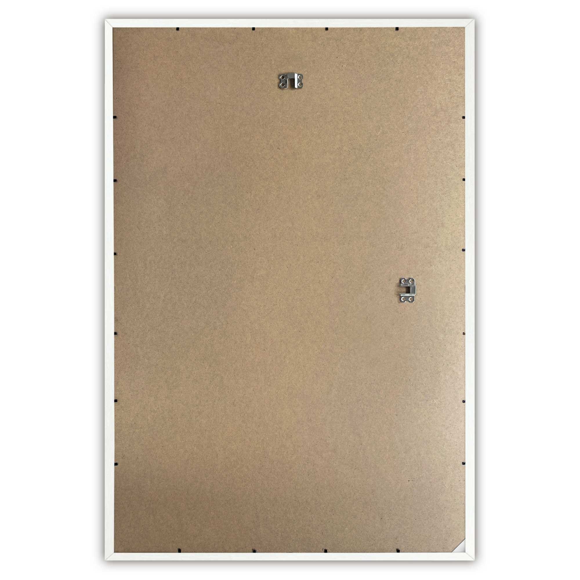 Reinders! Bilderrahmen »Bilderrahmen Poster 61x91,5 oder 50x70« für 1 Bilder Wohnzimmer - Weiss - MDF -  64,5x95 cm