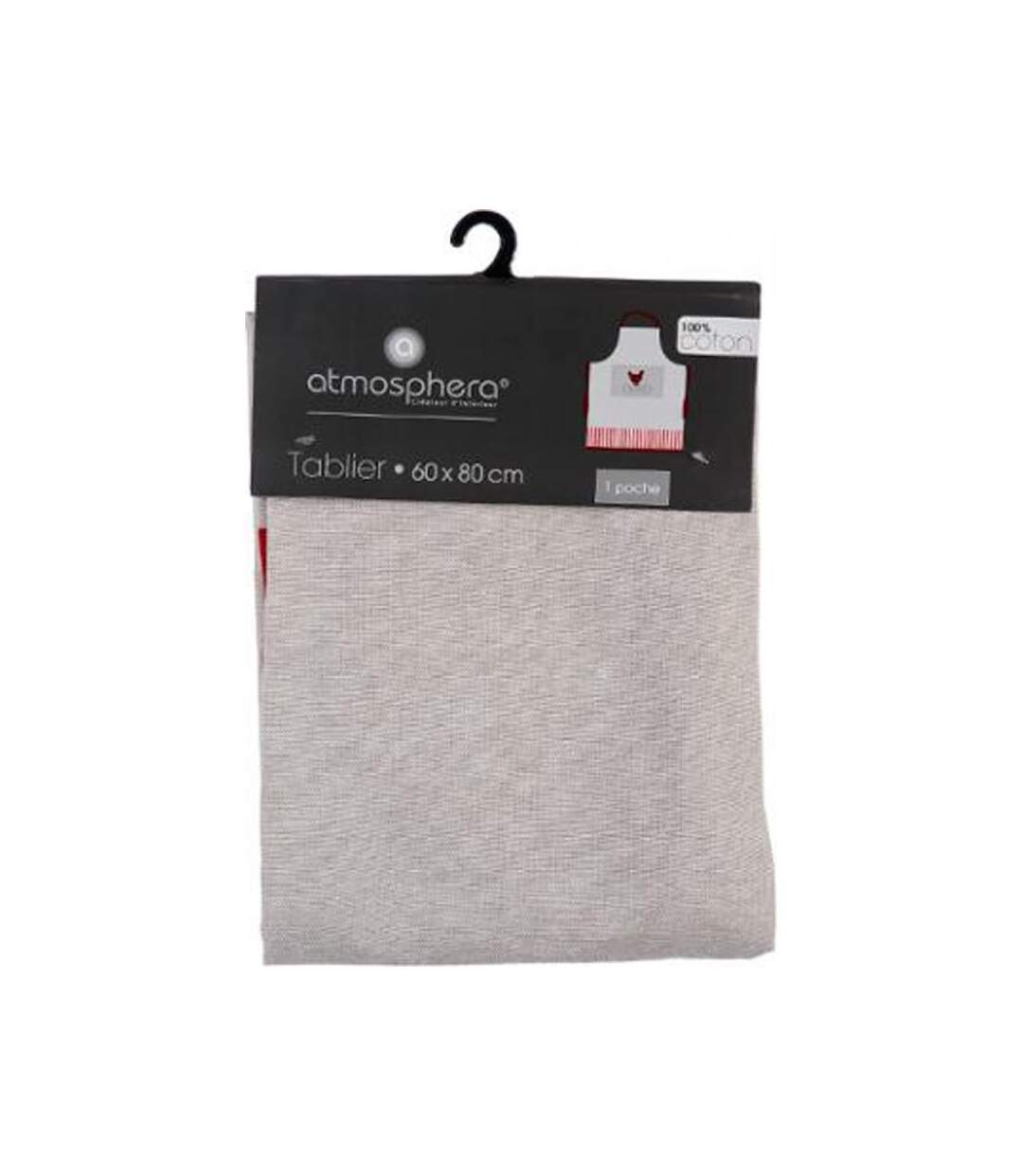 Tablier de Cuisine Poulette 60x80cm Multicolore