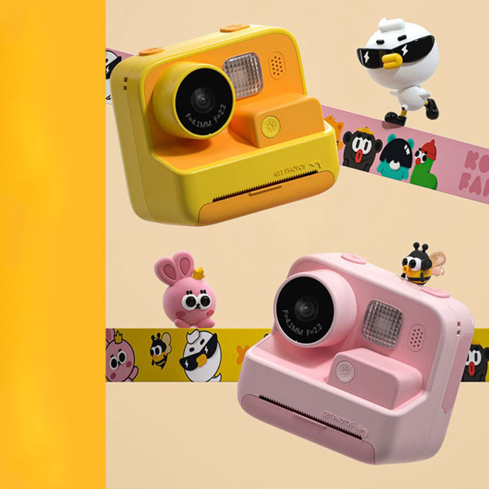 (48MP) Dual Kinder Sofortbild Kamera Fotoapparat Digitalkamera mit 2.0