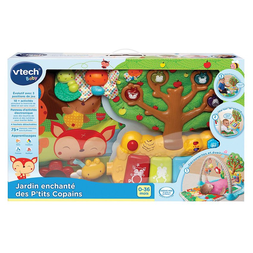 Tapis d'eveil évolutif - Jardin enchanté des P'tits copains - Doré