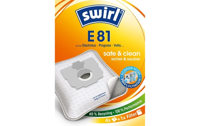 Swirl Staubsaugerbeutel »E 84 4 Stück«