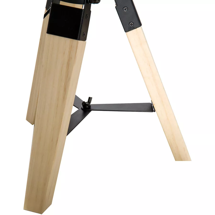 HOMCOM Tischlampe natur, beige