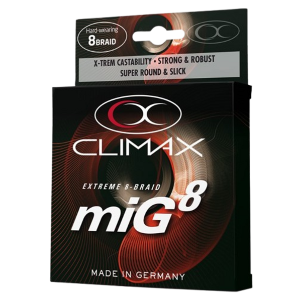 Tresse Climax MIG 8-Braid Blue 135m