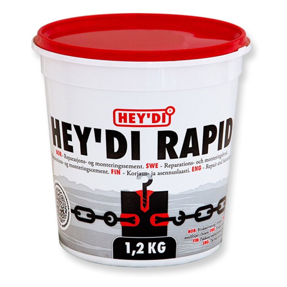 MØRTEL HEY'DI RAPID 1.2KG