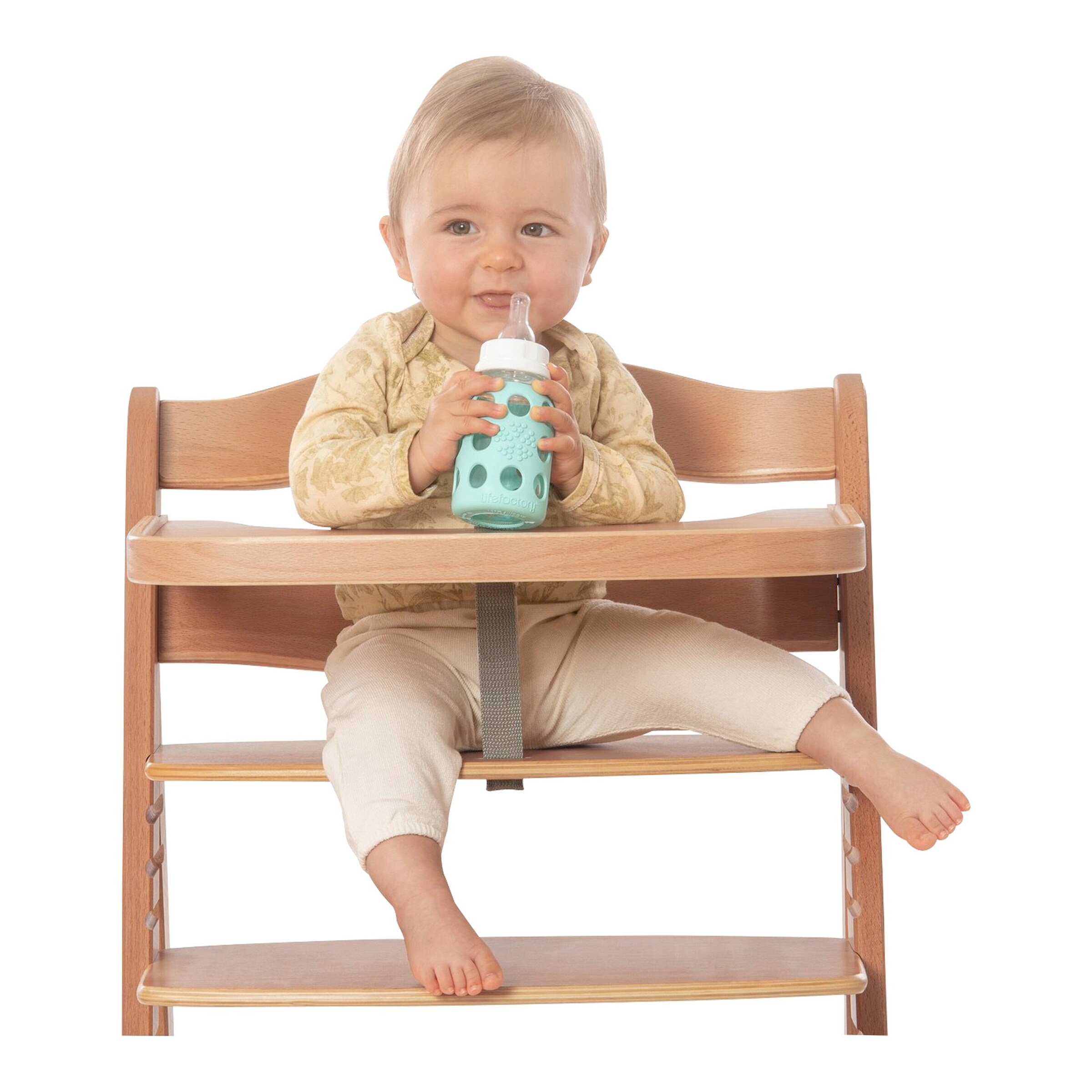 Hauck Hochstuhltisch Alpha Wooden Tray natur