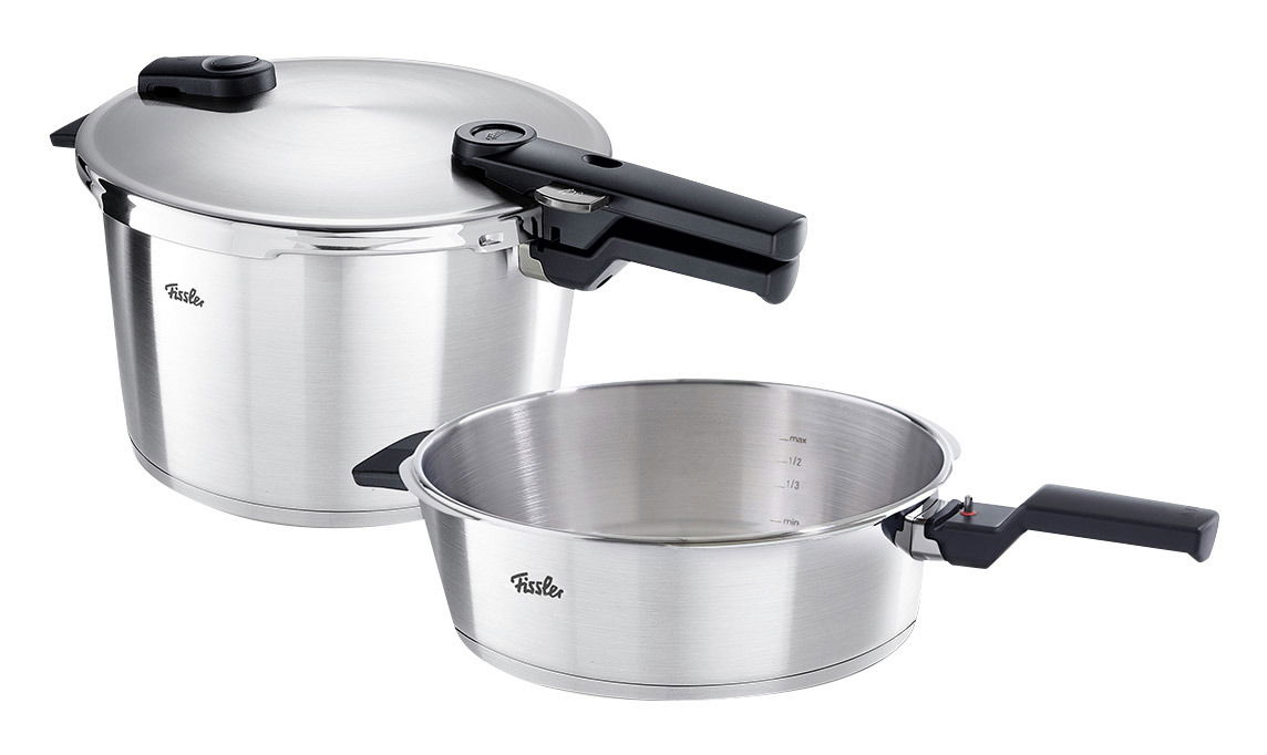 Fissler Schnellkochtopf Set 2.tlg PREMIUM VITAQUICK