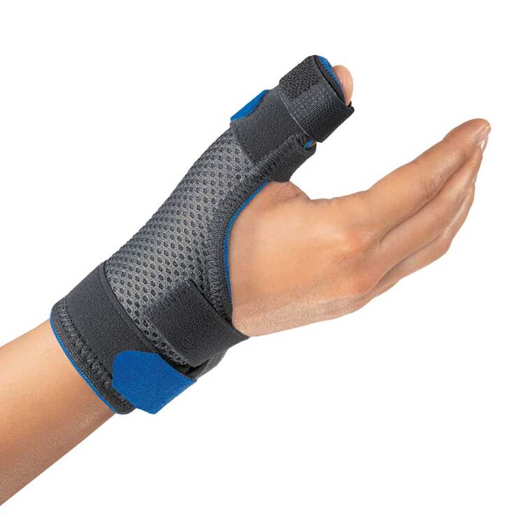 Bort Soft Daumenschiene plus L grau, 1 St