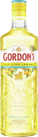 GORDON'S GIN SICILIAN LEMON 70CL