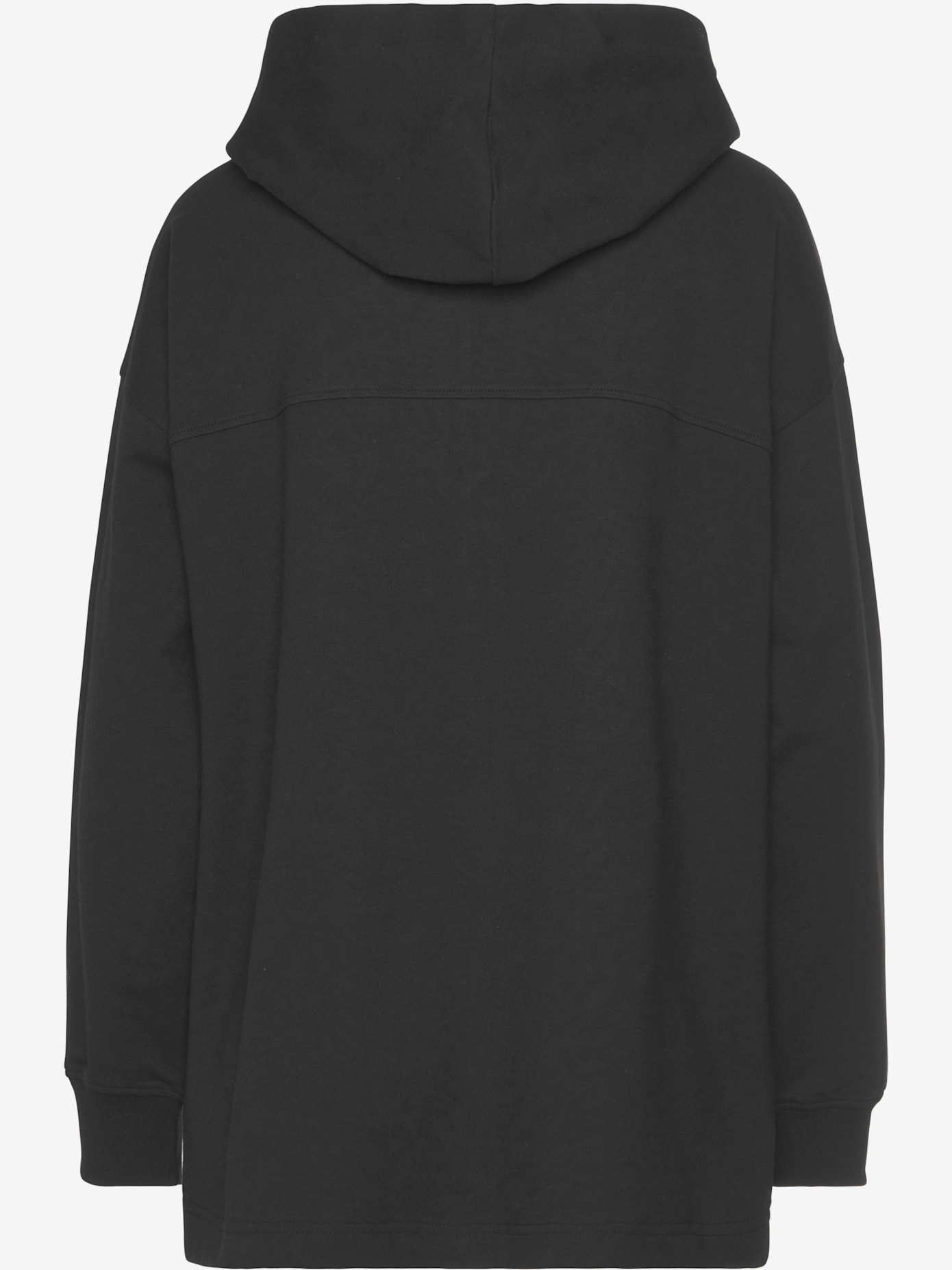 Sweatshirt à capuche capuche doublée avec lien à nouer