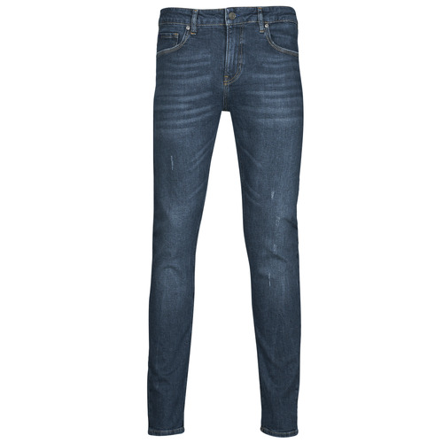 Scotch & Soda - SKIM SKINNY JEANS FRONTIER - Bleu Marine