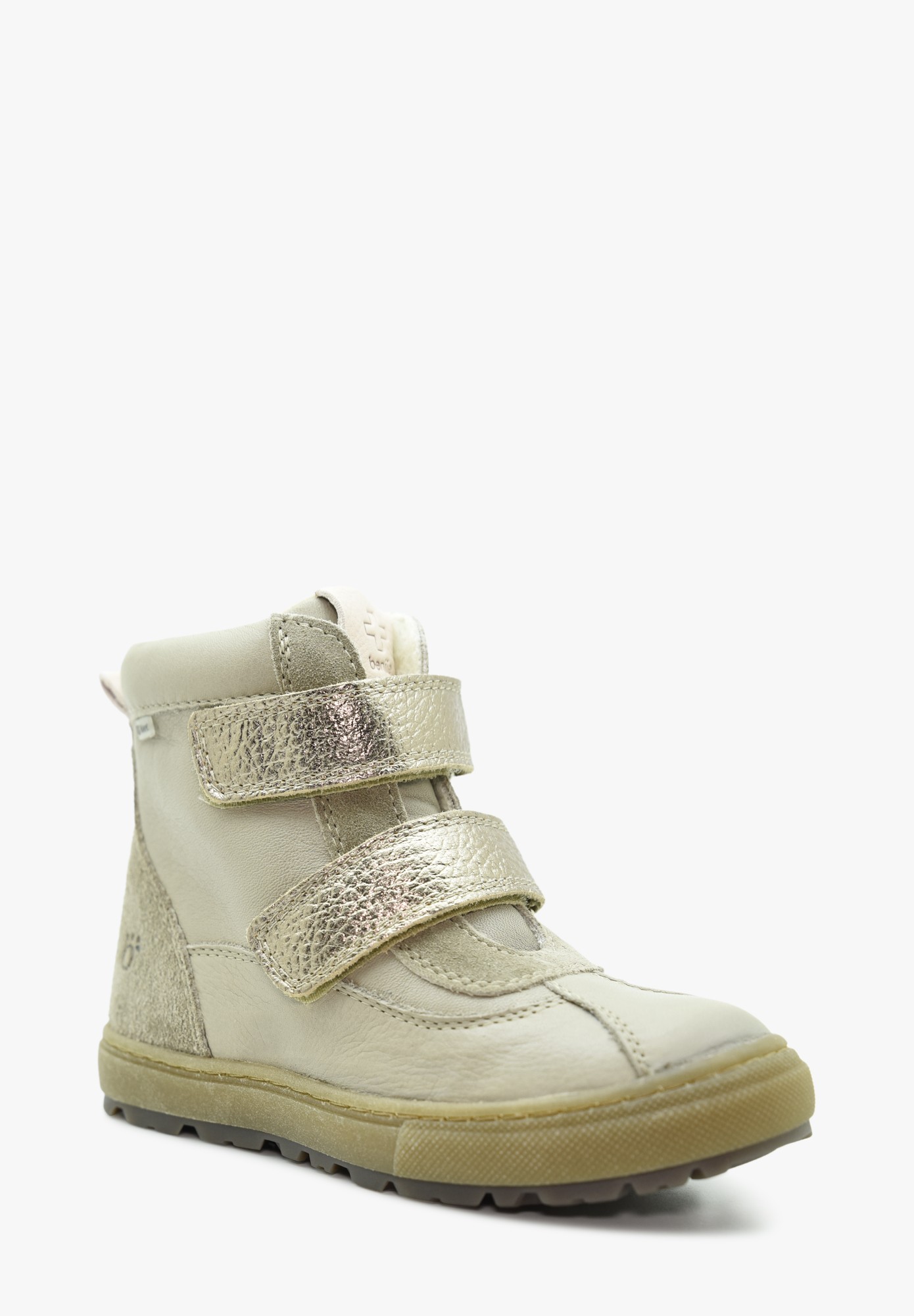 Davos TEX Wollfutter Kinder Glitzer Beige