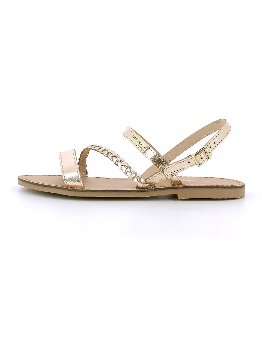 LES TROPEZIENNES BATRESS - Sandales & nu-pieds OR