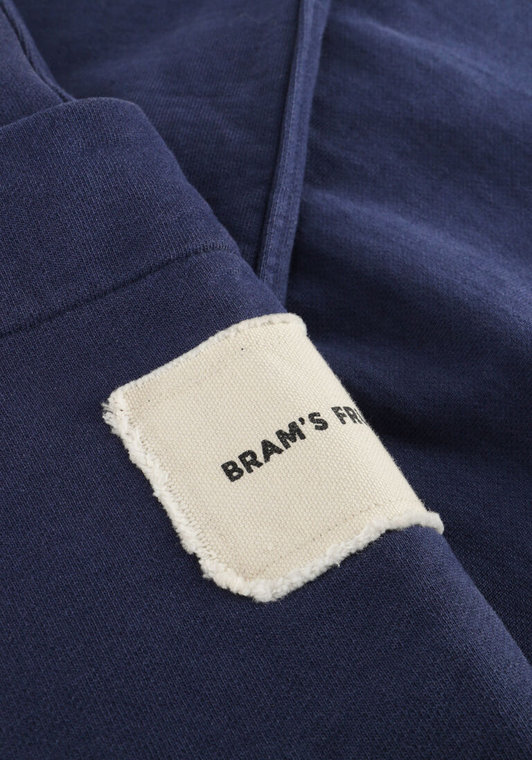 donkerblauwe bram's fruit cargobroeken side pocket trousers