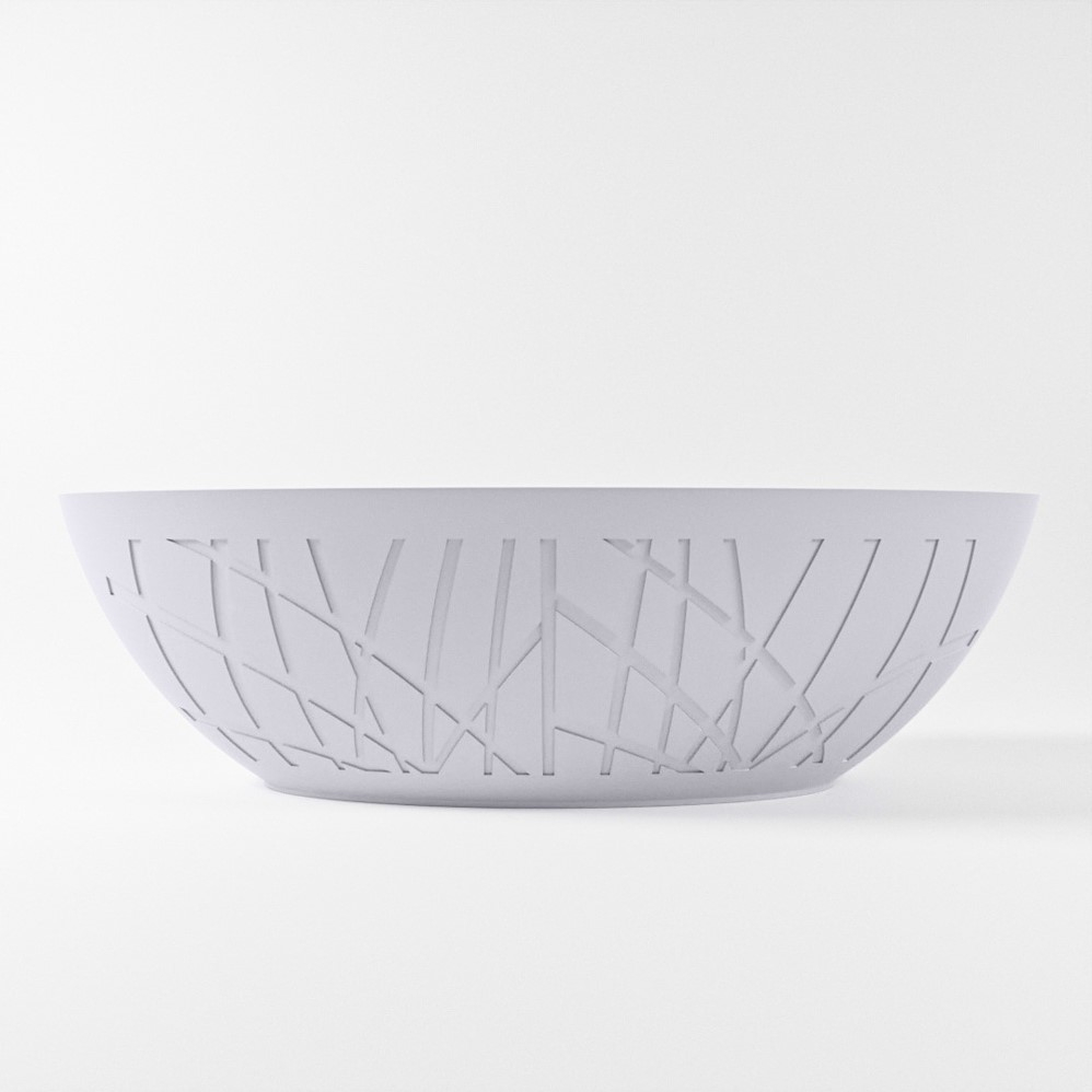 Mondiaz Holm vrijstaand bad 180x85cm kleur cale/talc