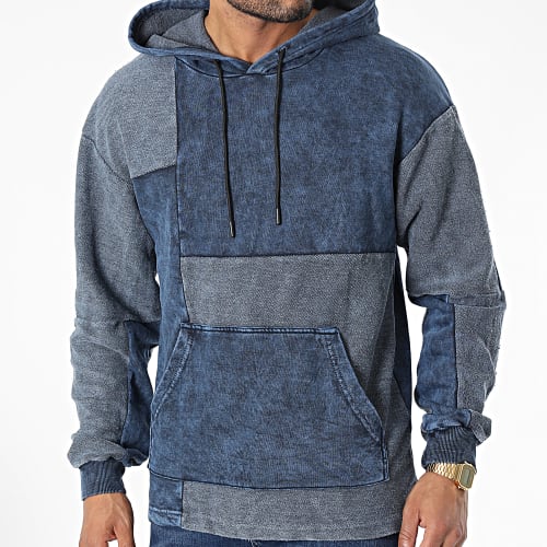 Sweat Capuche GK-1087 Bleu Marine