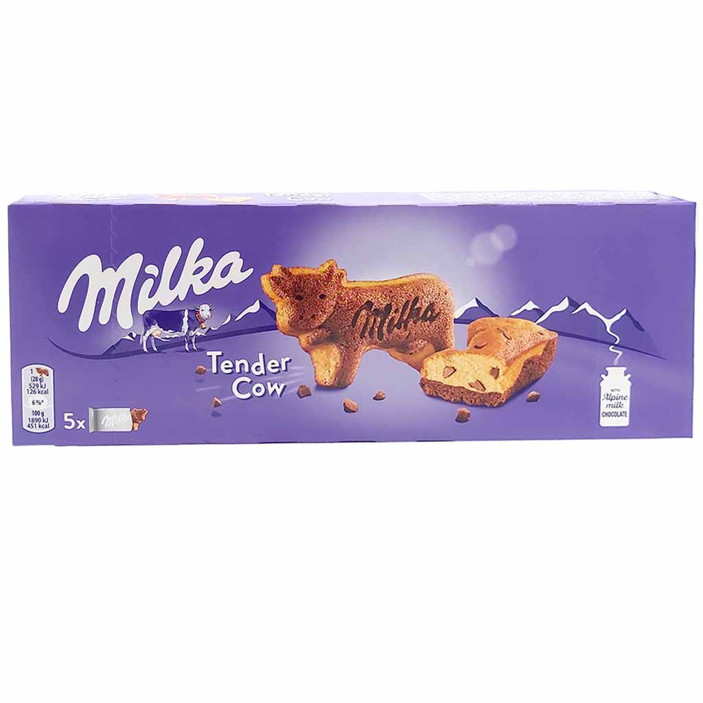 Milka Genuss Tüte 2 mit 7 Artikeln 933g Cookies und choco Cakes MHD:26.2.25