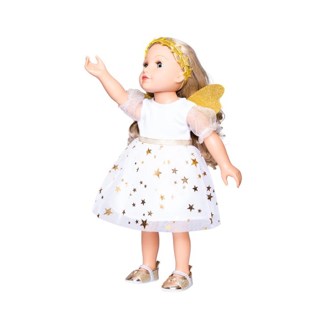 Puppenkleid - Schutzengel - Größe 35 - 45 cm