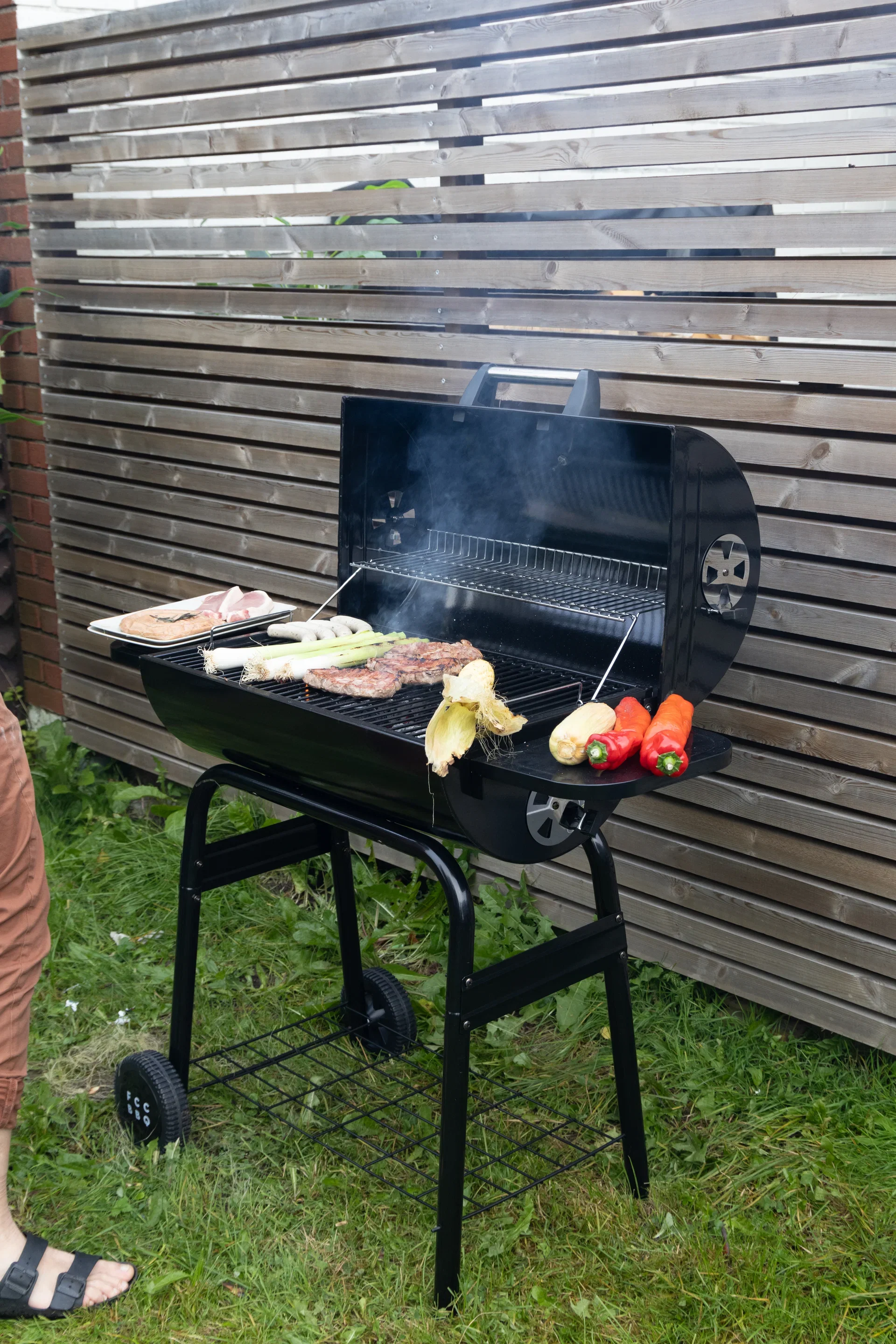 FCC BBQ Kullgrill Barrel Bredde 70 cm