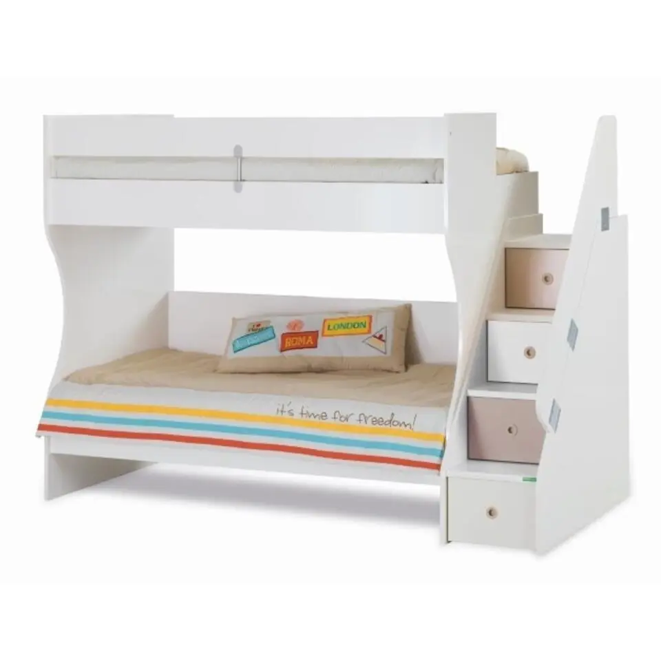 Tivoli stapelbed kinderbed met opbergruimte kinderkamer 190 x 90 cm
