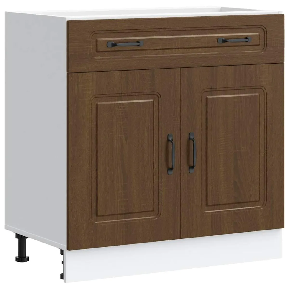 vidaXL Armoire cuisine - Kalmar chêne marron