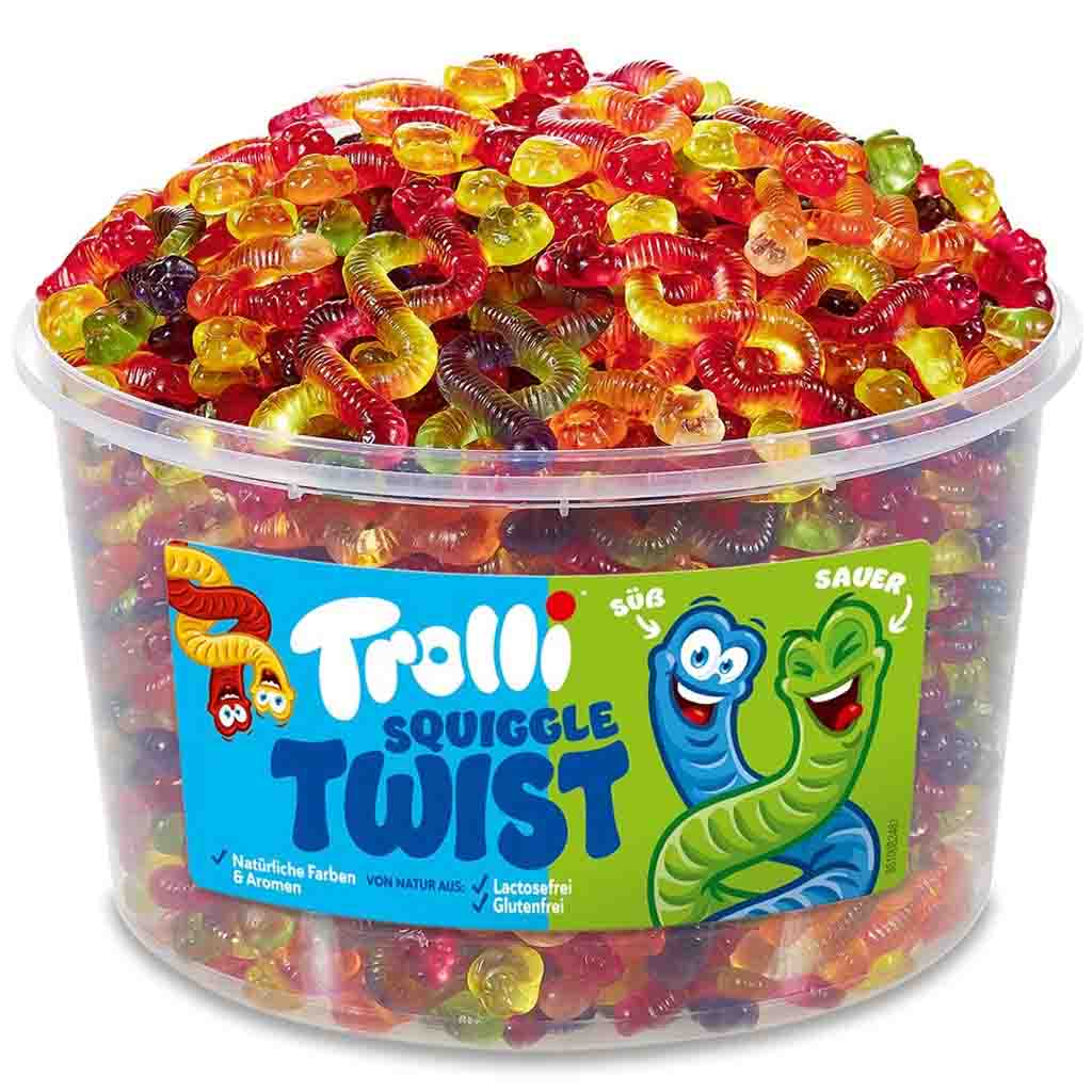 Trolli Squiggle Twist 150er 1200g MHD:21.8.25