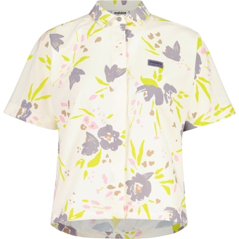 Maloja RettenkogelM. Bluse Shaded White Brushflower Damen