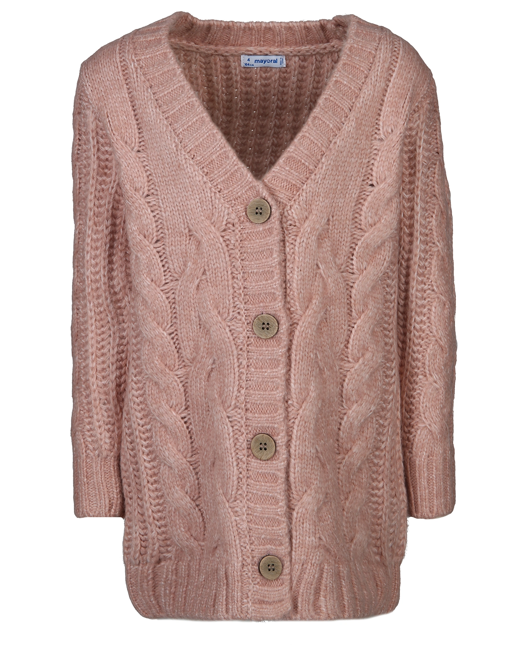Strickjacke COZY KNIT in rose