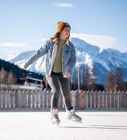 K2 Skates - Alexis Ice - Blätter - Weiß/Orange