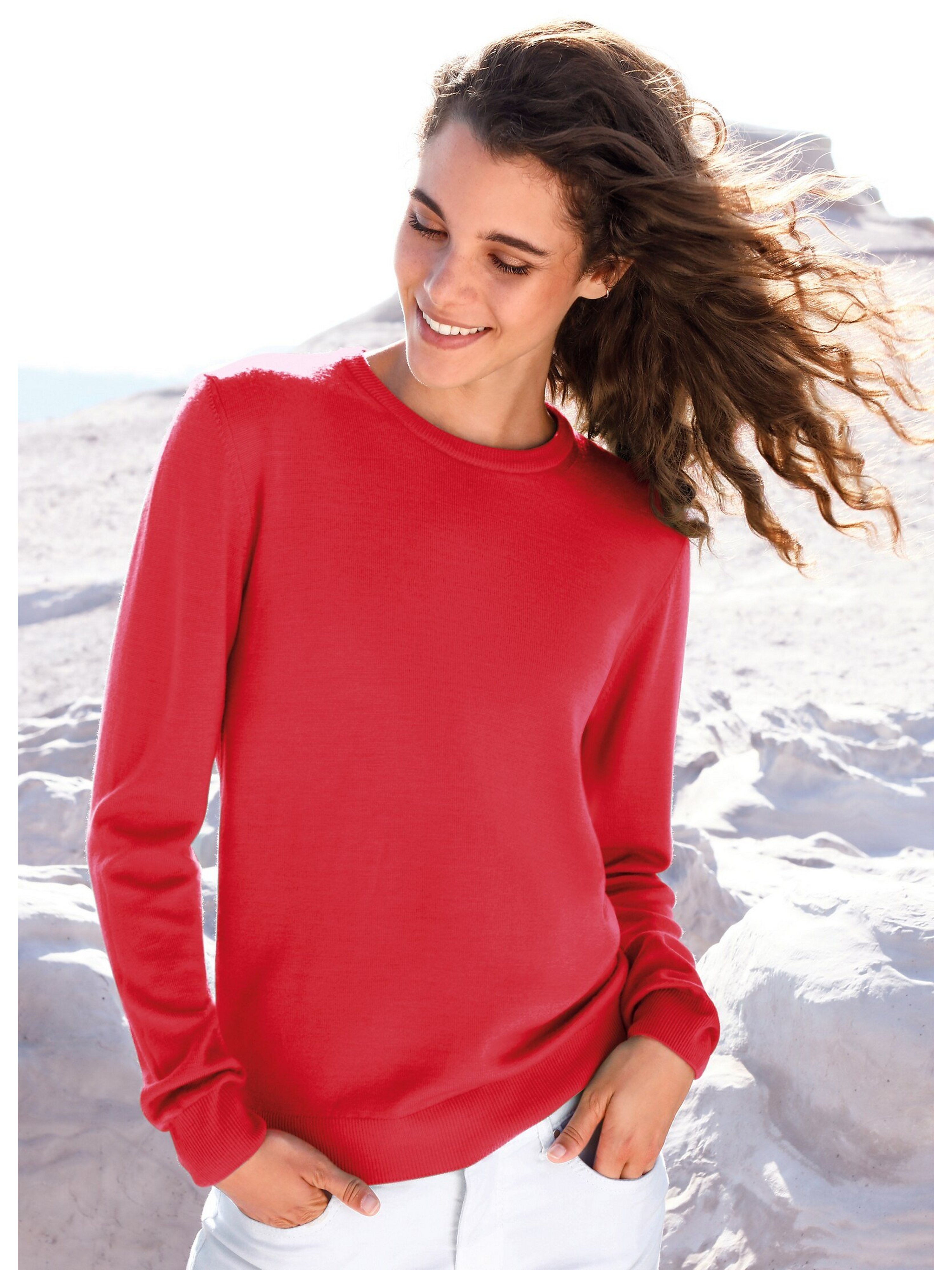 Pullover aus 100% Schurwolle-Pure Tasmanian Wool