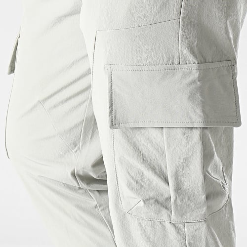 Pantalon Cargo Gris Clair