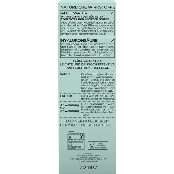 Hydra Genius Aloe Water normale bis trockene Haut