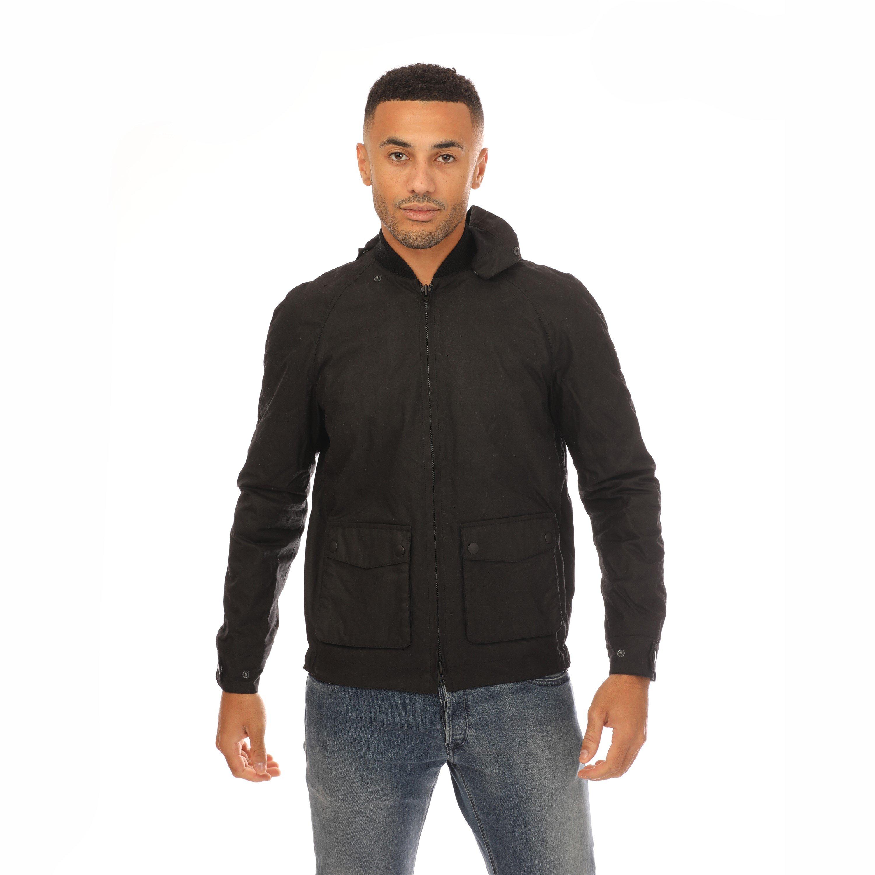 Lyle and Scott Wax Bomber Jacket