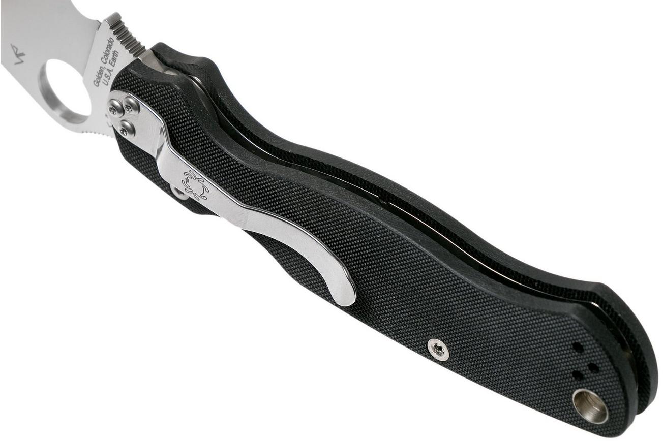 Spyderco Paramilitary 2 C81GS2 serrated zakmes