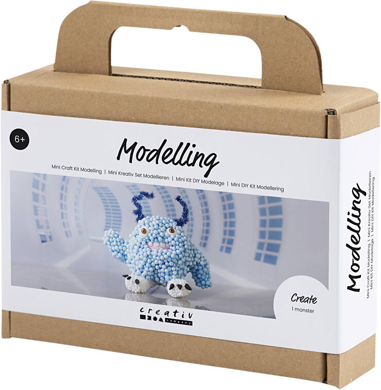 Creativ Company Mini DIY Kit Modellering, Monster Bobby