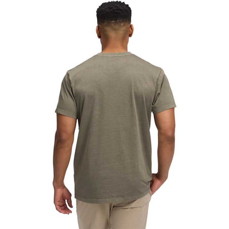 Black Diamond M Diamond Patch Ss Pocket Tee Walnut