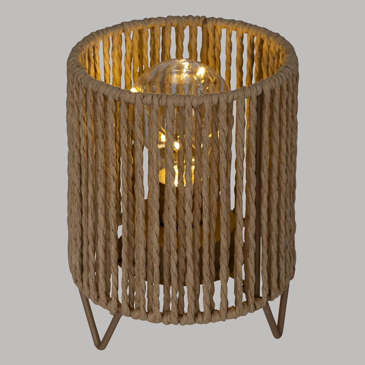 LAMPE PAPIER ODA NATUREL H.17CM