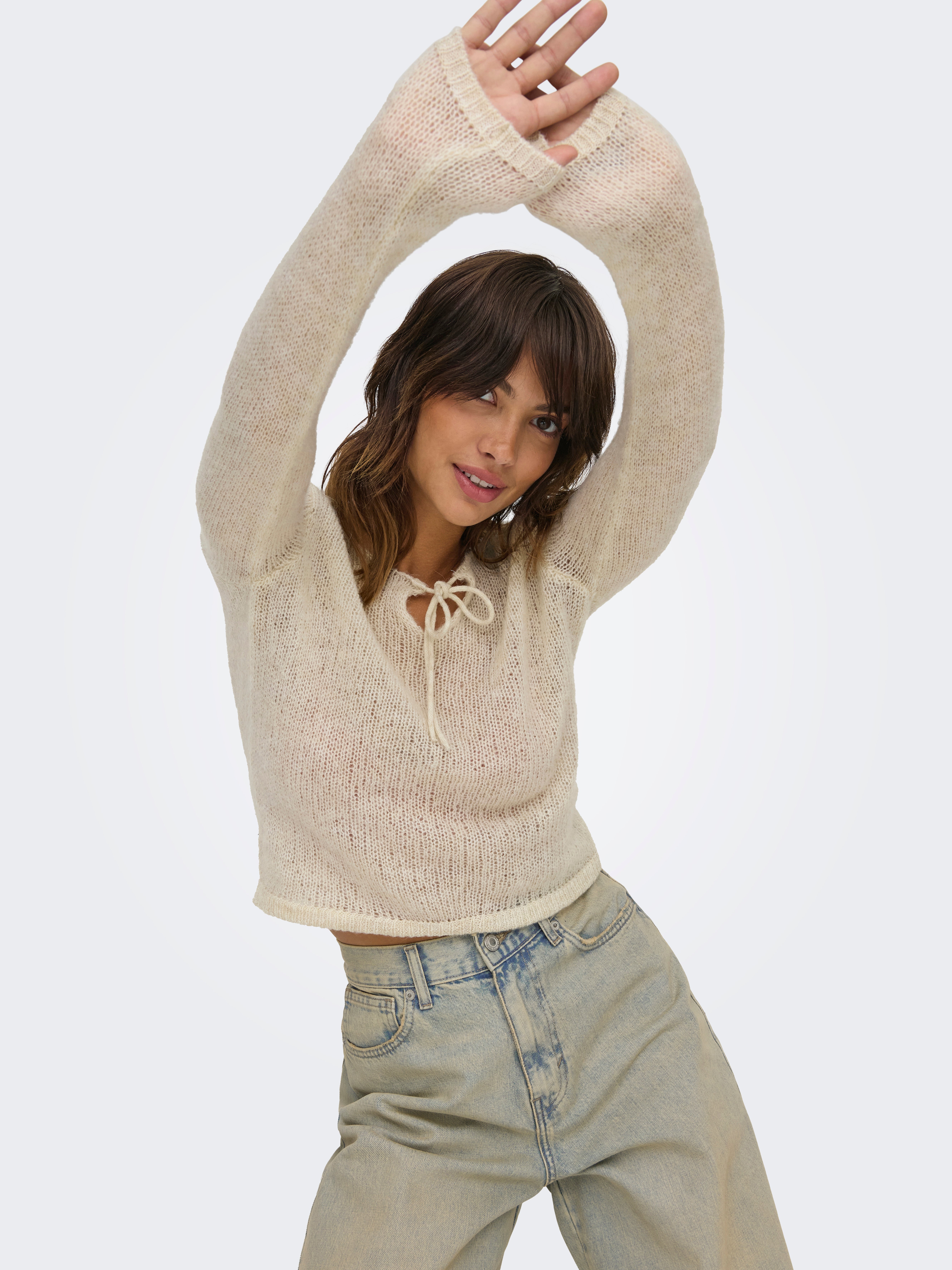 ONLMISTY Strickpullover Birch