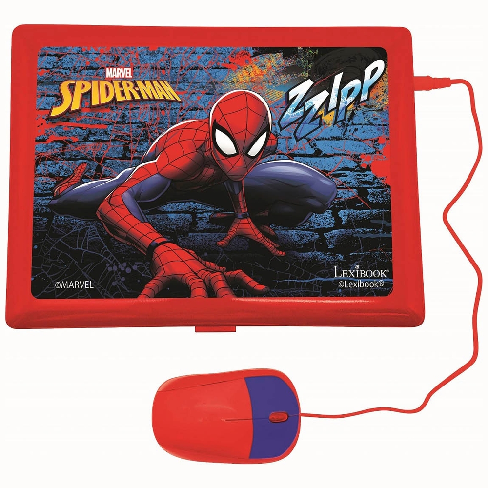 Lexibook Spider-Man Zweisprachiger Laptop
