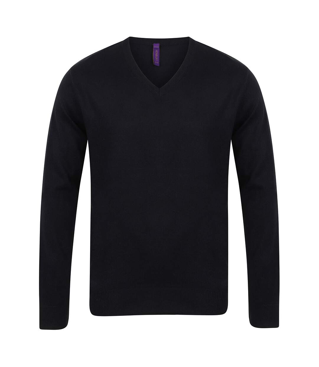 Henbury - Pullover avec col en V - Homme (Noir) - UTRW659